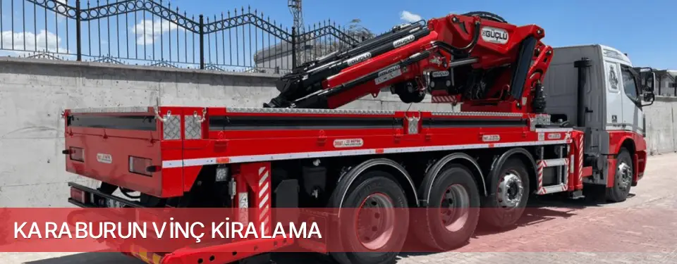Karaburun İlçemi Vinç Kiralama